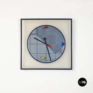 Orologio da parete di Kurt B. Delbanco per Morphos, 1980 ca.