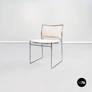Sedia Tulu in boclè di Kazuhide Takahama per Cassina, 1968
