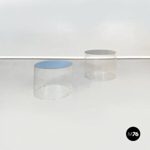 Tavoli da caffè in plexiglass,  2000 ca.