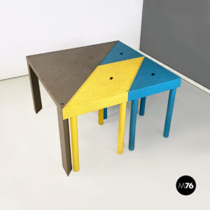 Tavolo Tangram di Massimo Morozzi per Cassina, 1990 ca.