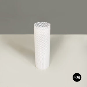 Vaso in vetro di Murano bianco e trasparente, 1960 ca.