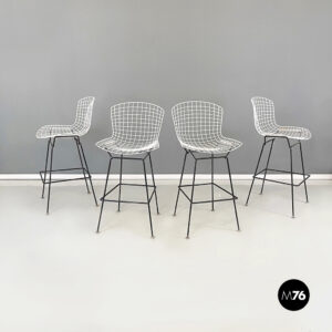 Sgabelli di Harry Bertoia per Knoll, 1960 ca.