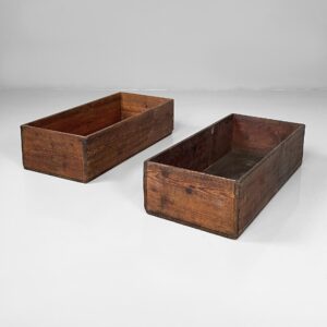 Casse in legno, 1920 ca.