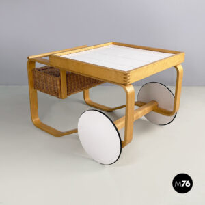 Carrello Tea Trolley 900 di Alvar AAlto per Artek, 1970 ca.
