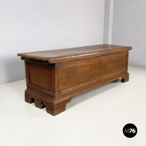 Cassapanca in legno, 1600 ca.
