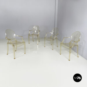 Sedie Louis Ghost di Philippe Starck per Kartell, 2000-2010 ca.