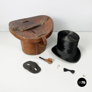 Set da festa con cappelliera, metà 1900 ca.