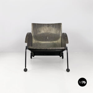 Lounge chair 4841 di Anna Castelli Ferrieri per Kartell, 1980 ca.