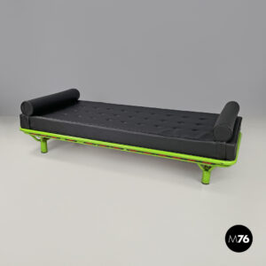 Materasso per daybed in similpelle nera, 2024