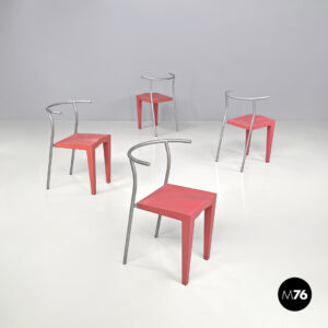 Sedie Dr Glob di Philippe Starck per Kartell, 1980 ca.