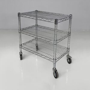 Carrello in acciaio, 2000 ca.