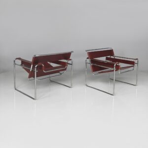Poltrone Wassily di Marcel Breuer per Gavina, 1960 ca.