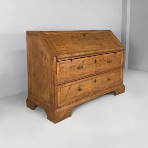Credenza a ribalta in legno, 1930 ca.