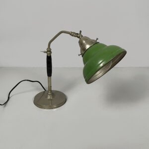 Lampada da tavolo ministeriale in metallo, 1930 ca.
