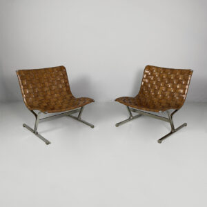 Poltrone PLR 1 di Ross Littell per ICF, 1960 ca.