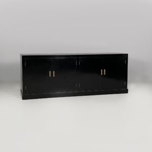 Sideboard in legno nero, 1930 ca.