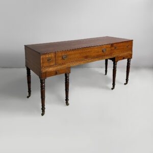 Scrivania in legno, fine 1800 ca.