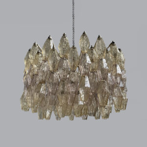 Lampadario Poliedri di Carlo Scarpa per Venini, 1960 ca.